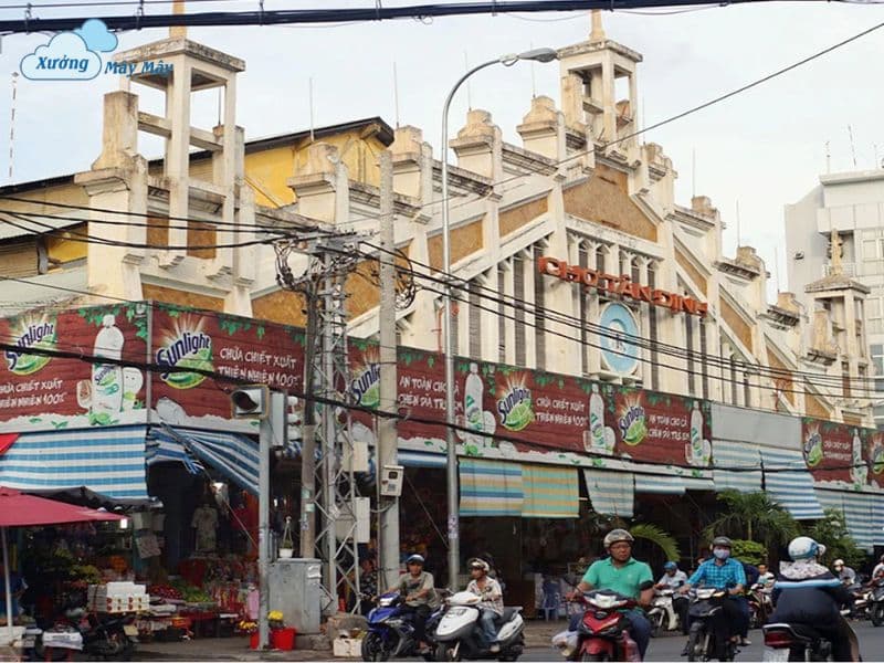 chợ bán vải rẻ ở tphcm