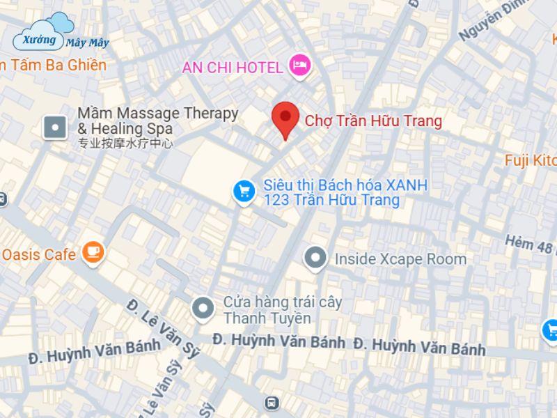 chợ trần hữu trang ở đâu