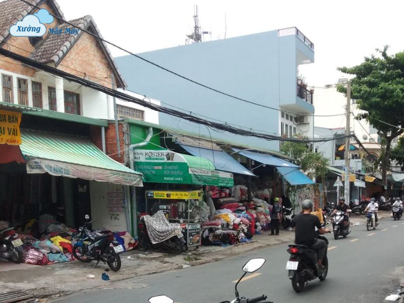chợ vải bán lẻ tphcm