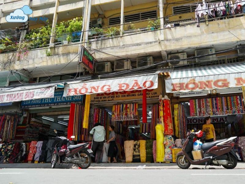 chợ vải lớn nhất sài gòn