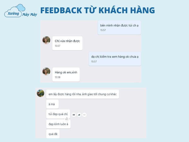 đánh giá túi canvas xưởng mây mây