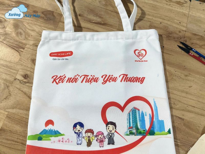 in logo lên túi vải