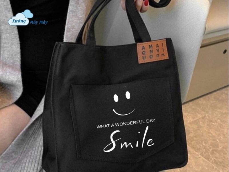 in túi vải canvas số lượng ít