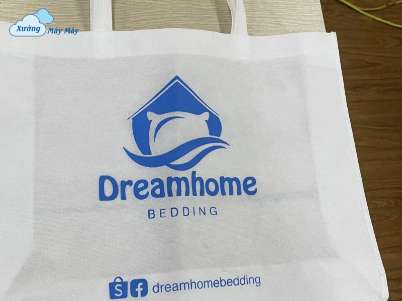 in túi vải không dệt in logo