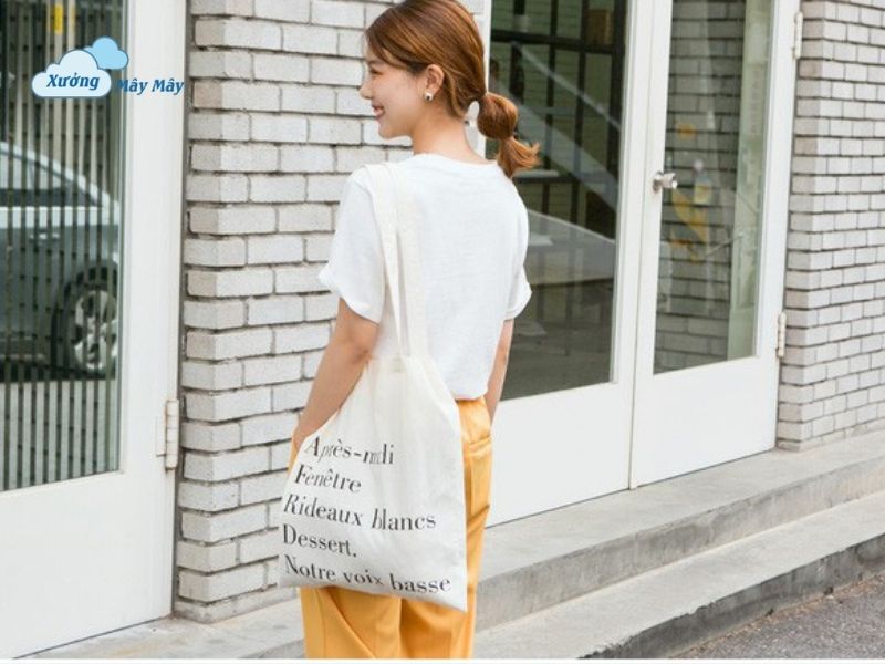 làm túi tote theo yêu cầu