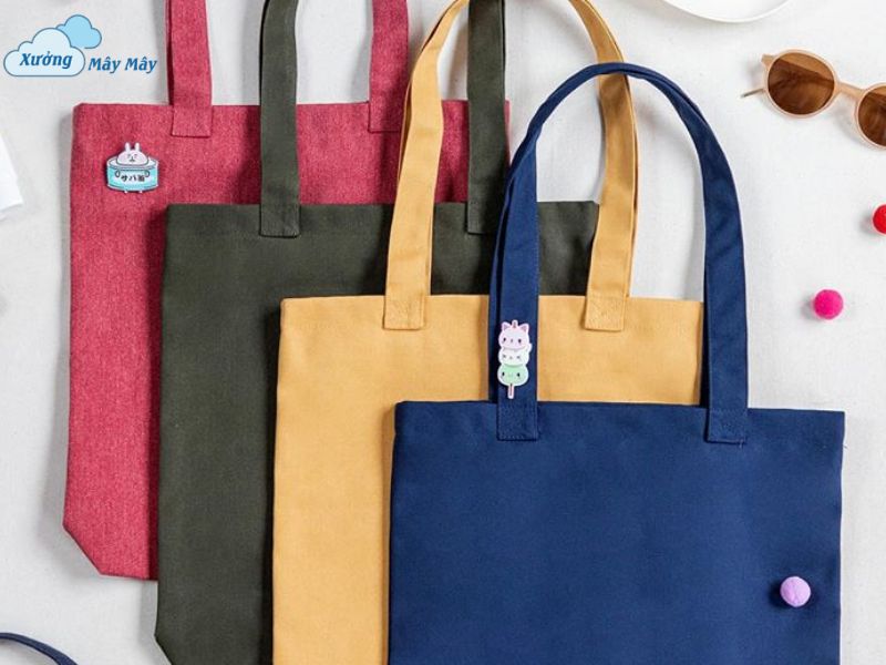 mẫu túi vải canvas trơn