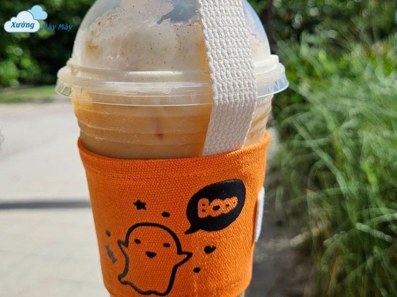 quai đựng ly vải canvas
