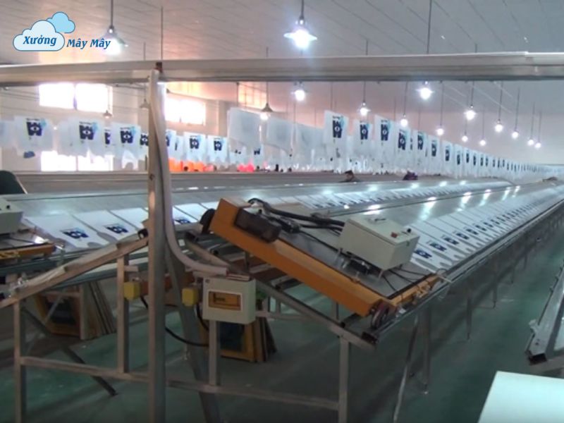 quy trình sản xuất túi vải canvas