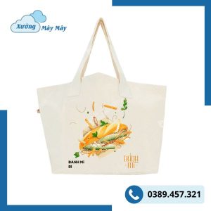 túi canvas in hình