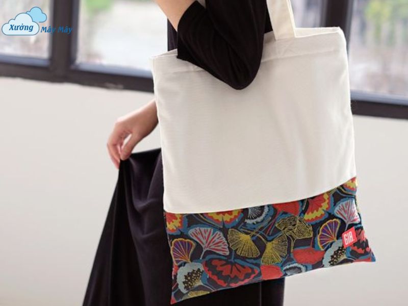 túi canvas vintage thời trang