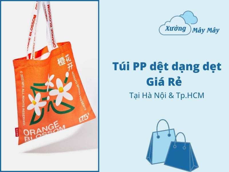túi pp dệt dạng dẹt giá rẻ
