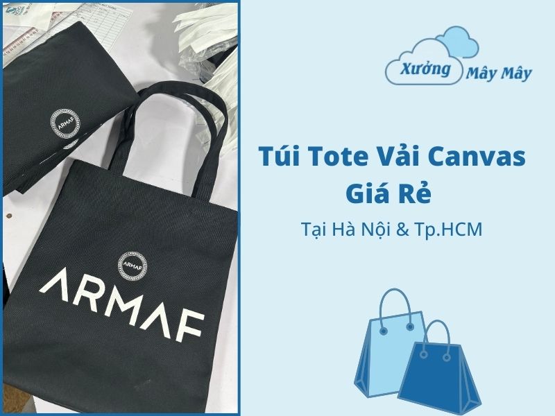 túi tote vải canvas giá rẻ