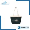 túi vải canvas chặt đáy