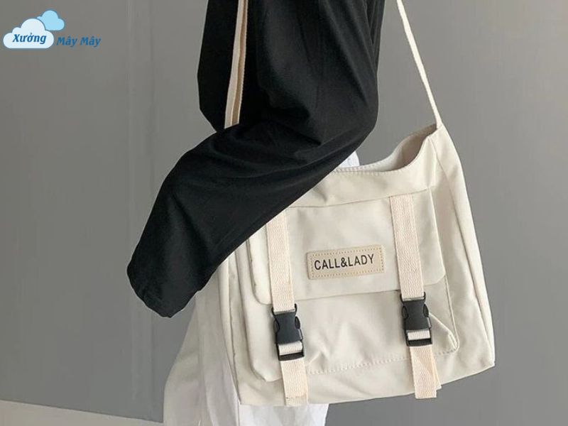 túi vải canvas đeo chéo hàn quốc túi vải canvas đeo chéo hàn quốc