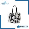 túi vải canvas hoạ tiết