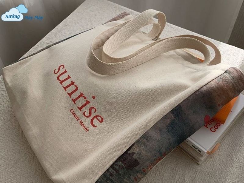 túi vải canvas trắng đẹp
