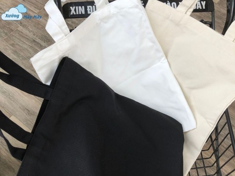 túi vải canvas trơn đơn giản