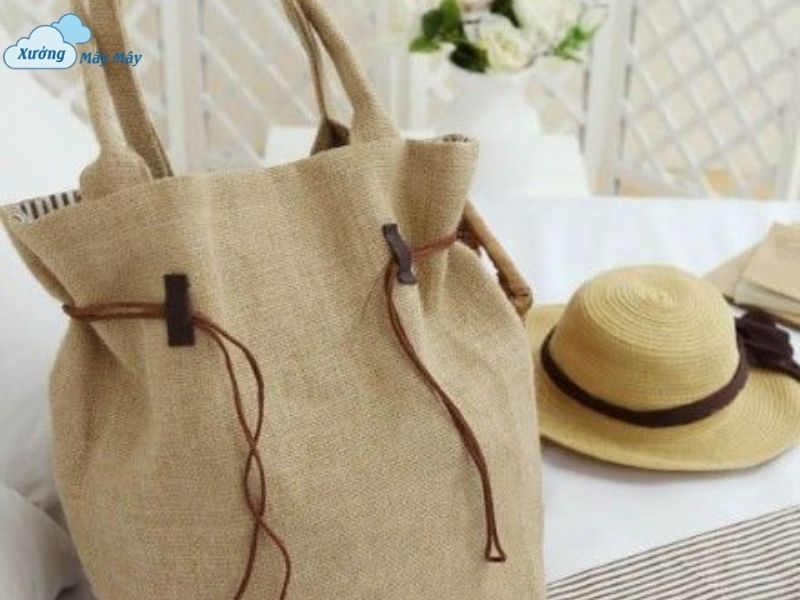 túi vải đay dây rút tiện lợi