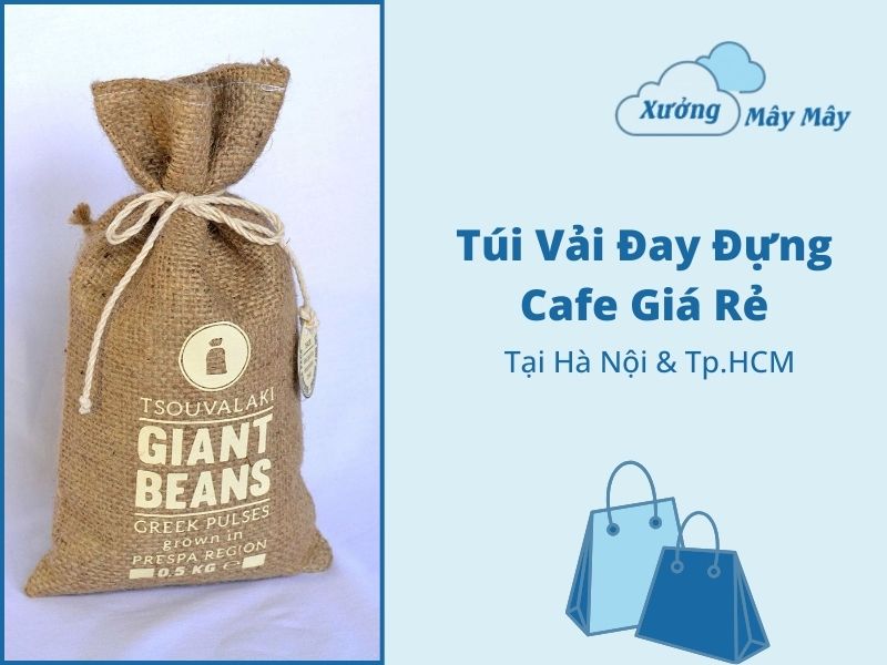 túi vải đay đựng cà phê giá rẻ