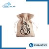 túi vải đay đựng cafe