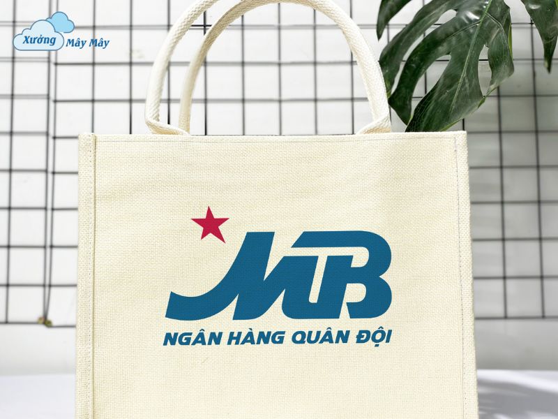 túi vải đay in logo thương hiệu theo yêu cầu