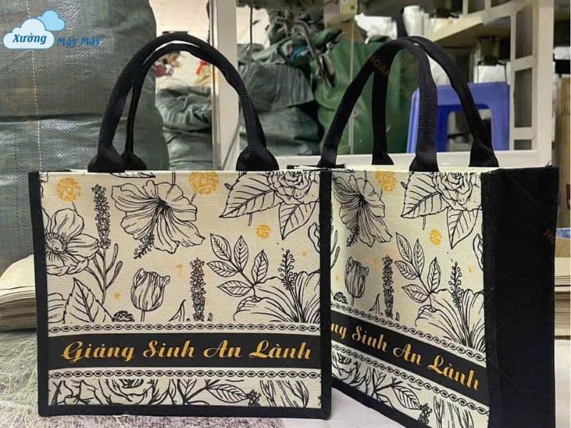 túi vải đay linen thiết kế hình theo yêu cầu