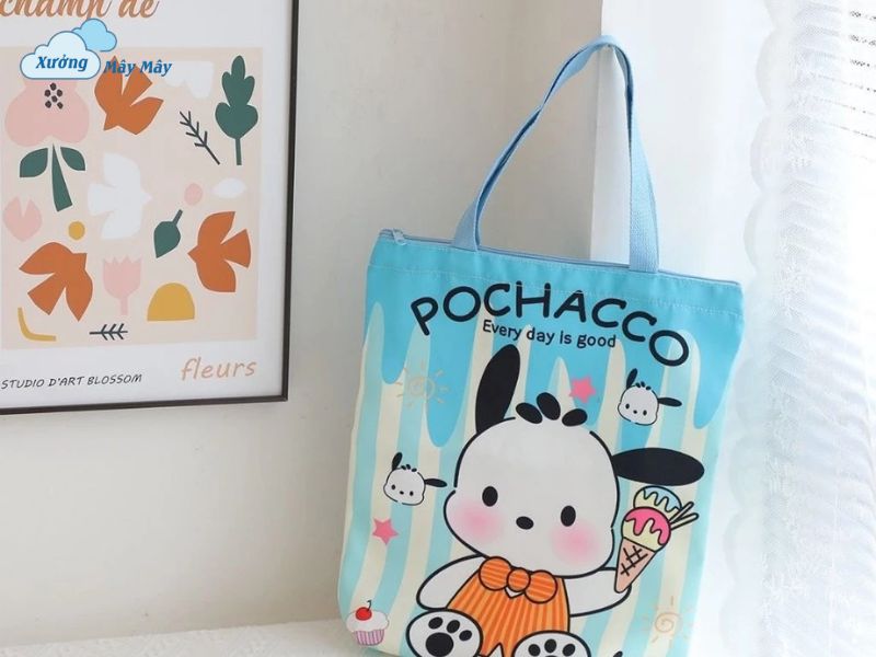 túi vải in hình hoạt hình
