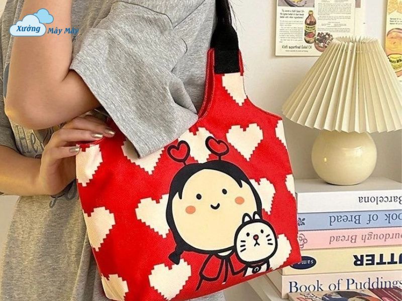 túi vải in hình theo yêu cầu