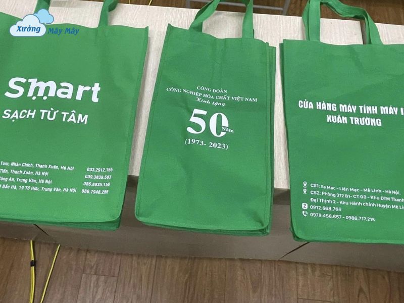 túi vải in logo sự kiện