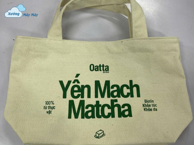 túi vải in tên làm quà tặng