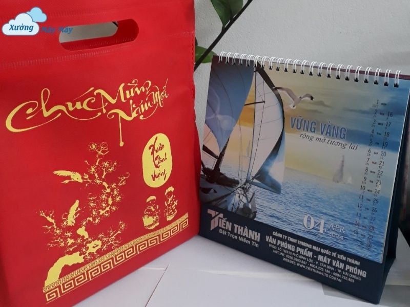 túi vải không dệt đựng lịch hà nội