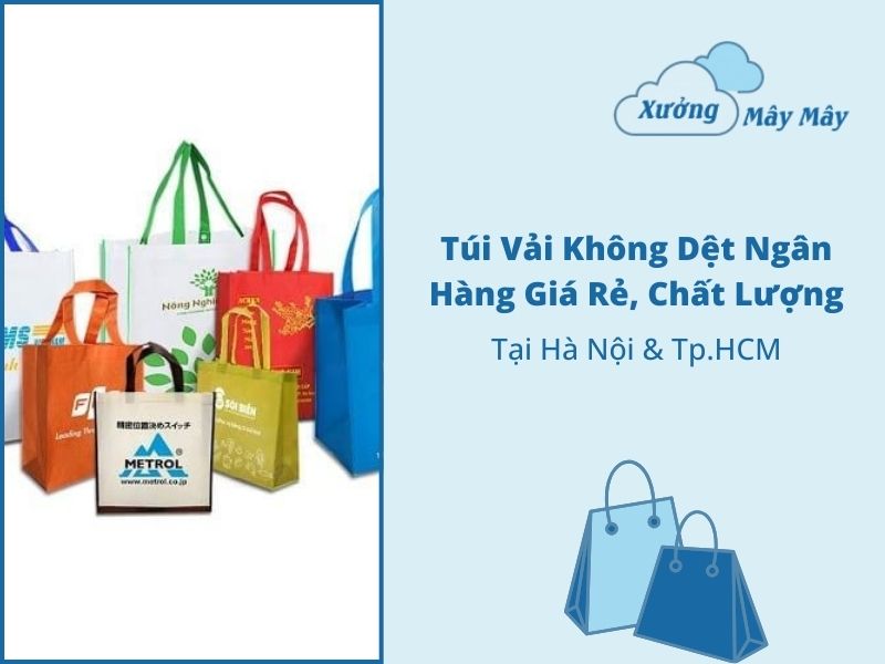 túi vải không dệt ngân hàng giá rẻ