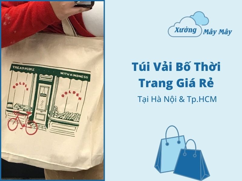 túi vải thời trang giá rẻ