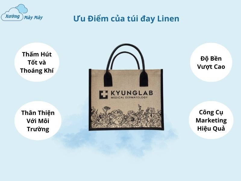 ưu điểm của túi đay linen