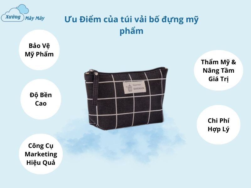 ưu điểm của túi vải đựng mỹ phẩm ưu điểm của túi vải đựng mỹ phẩm