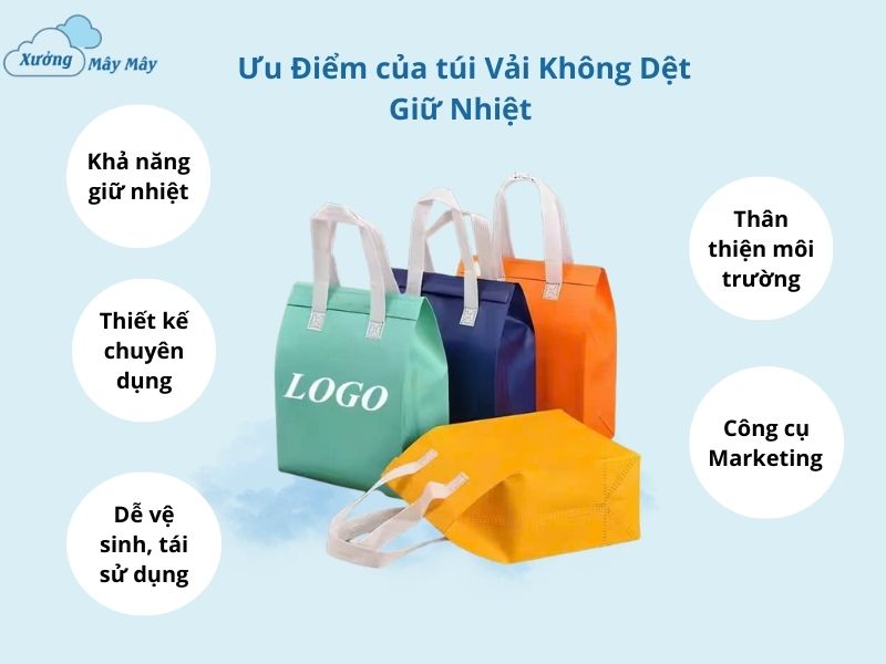 ưu điểm của túi vải giữ nhiệt ưu điểm của túi vải giữ nhiệt