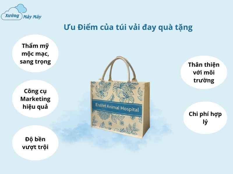 ưu điểm túi vải đay quà tặng