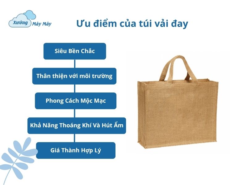ưu điểm túi vải đay