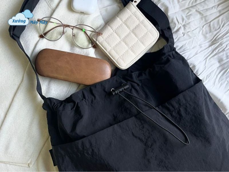 xưởng sản xuất in may túi vải bố túi canvas