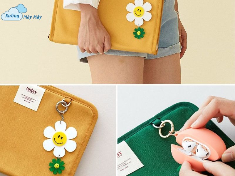 túi vải canvas đựng laptop