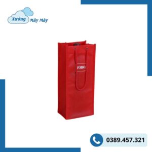 túi vải không dệt đựng rượu