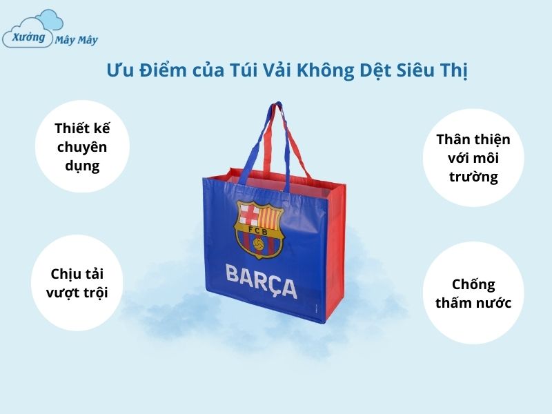 ưu điểm túi vải không dệt siêu thị ưu điểm túi vải không dệt siêu thị