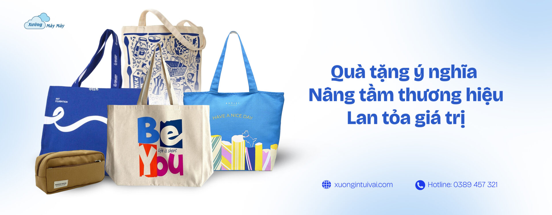 lua chon tui vai may may lam qua tang